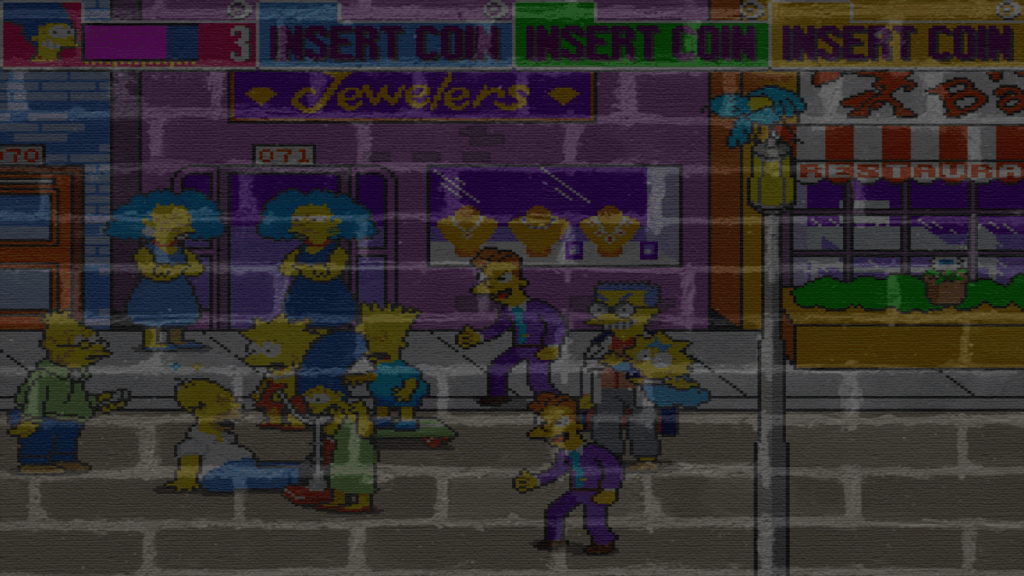 Simpsons Arcade Game